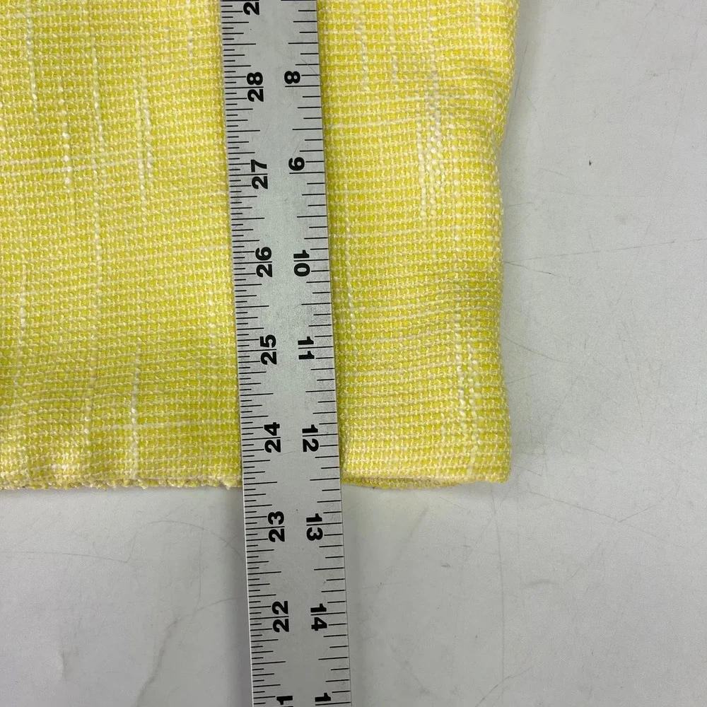 Truce Kids Yellow Textured Tweed 2-Piece Set Cropped Cami and Flare Pants Size S